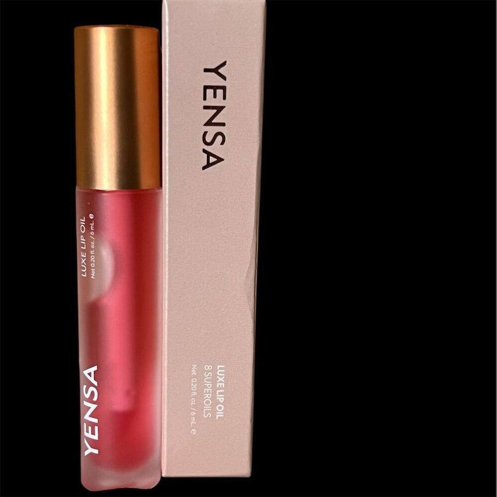 YENSA Luxe Lip Oil Pink Shine Non-Sticky Moisturizing 0.20 fl oz